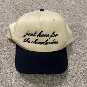 EUC dallas cowboy cheerleaders adjustable trucker hat